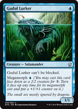 Gudul Lurker (Dragons of Tarkir) Light Play Foil