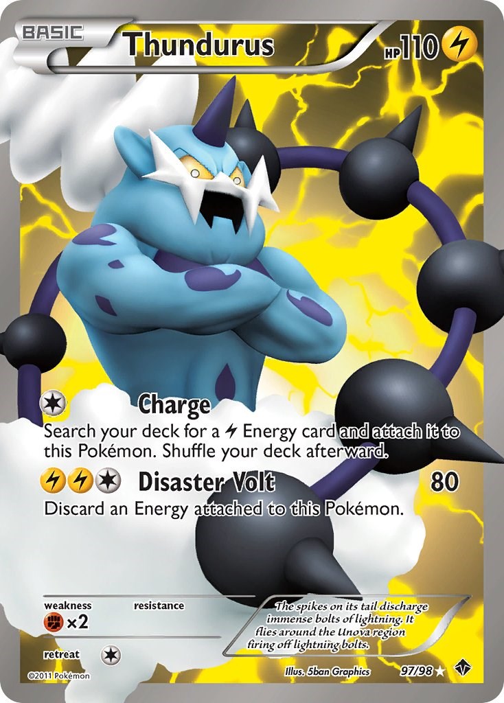 Thundurus (97 Full Art) [EPO - 097]