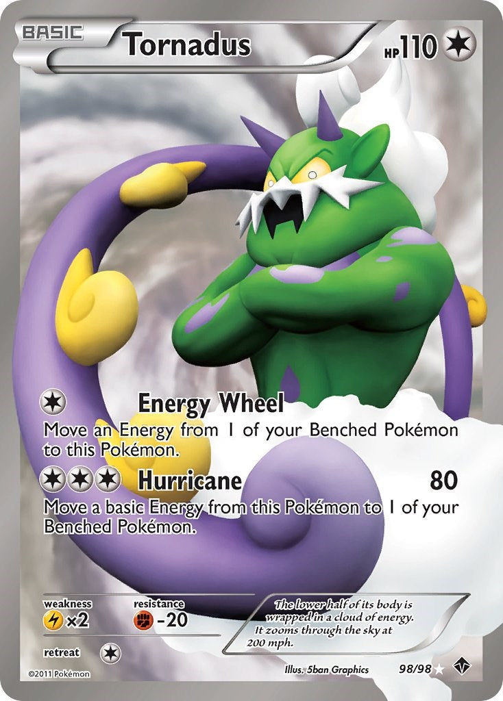 Tornadus (98 Full Art) [EPO - 098]