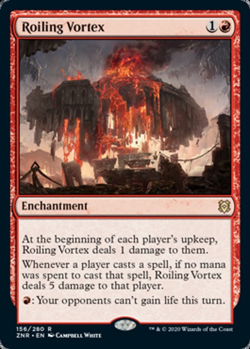 Roiling Vortex (Zendikar Rising) Light Play