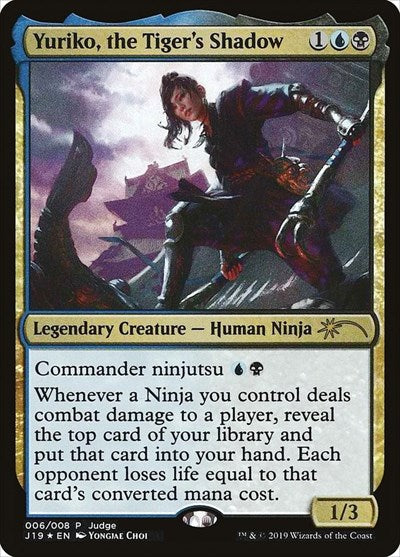 Yuriko, the Tiger's Shadow (Promos: Judge) Light Play Foil