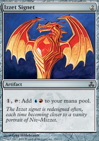 Izzet Signet (Guildpact) Light Play Foil