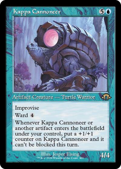 Kappa Cannoneer (Retro Frame) (Modern Horizons 3) Light Play Foil