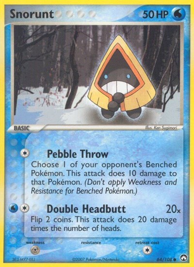 Snorunt (Power Keepers) Light Play Reverse Holofoil