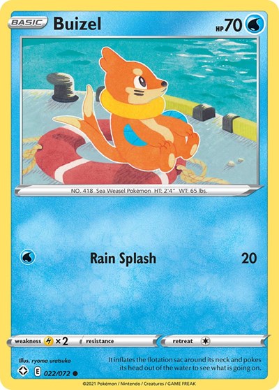 Buizel (Shining Fates) Light Play