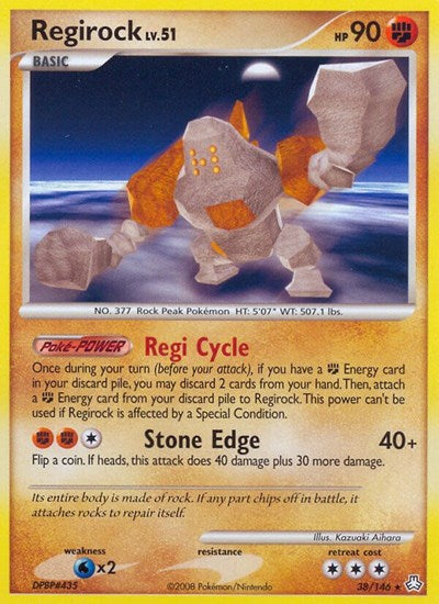 Regirock (Legends Awakened) Light Play