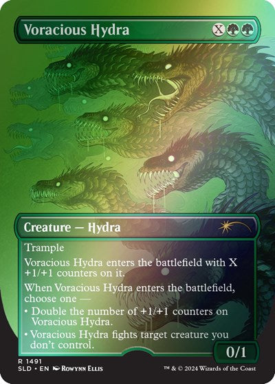 Voracious Hydra (Rainbow Foil) (Secret Lair) Light Play Foil