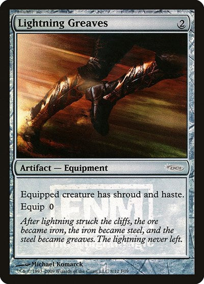 Lightning Greaves (Promos: FNM) Light Play Foil