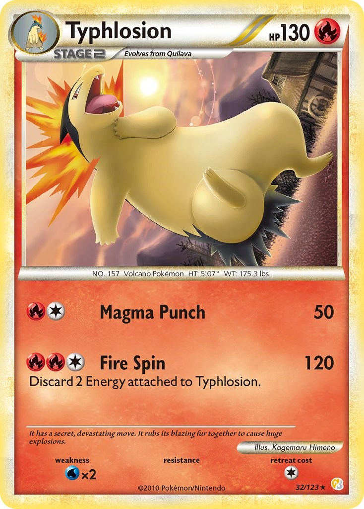 Typhlosion [HS - 032]