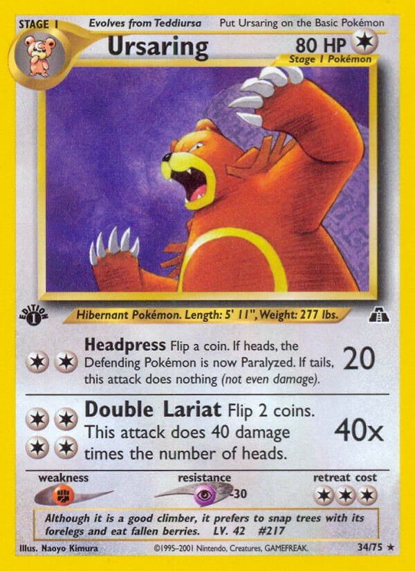 Ursaring (34) [N2 - 34/75]
