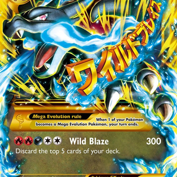 pokemon cards mega charizard ex secret rare M (X) (Secret) [FLF Expansion Set:Scarlet & Violet Base Set - Single Pack Pre-Release Stage 2 Attack 1 330 Gsm Card Stock