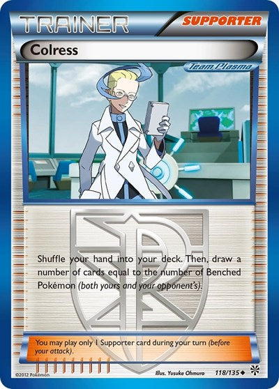 Colress (Team Plasma) (Plasma Storm) Light Play