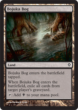 Bojuka Bog (Worldwake) Light Play Foil