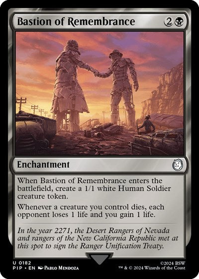 Bastion of Remembrance (Universes Beyond: Fallout) Light Play Foil