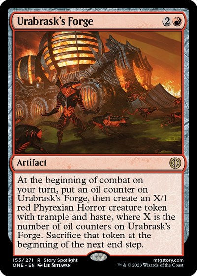 Urabrask's Forge (Phyrexia: All Will Be One) Light Play