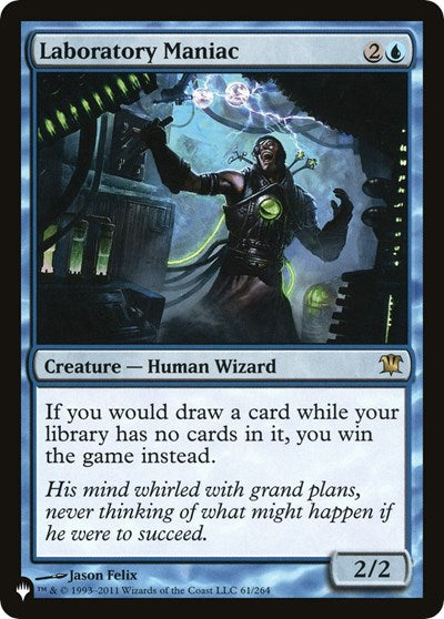 Laboratory Maniac (ISD) (The List) Light Play