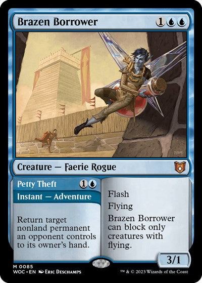 Brazen Borrower (Commander: Wilds of Eldraine) Light Play