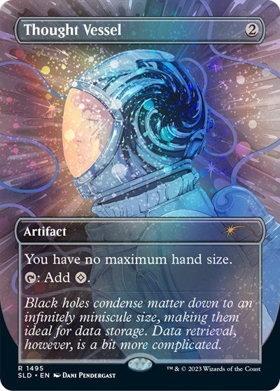 Thought Vessel (1495) (Galaxy Foil) (Secret Lair) Light Play Foil