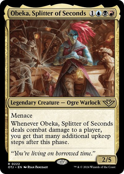 Obeka, Splitter of Seconds (Outlaws of Thunder Junction) Near Mint