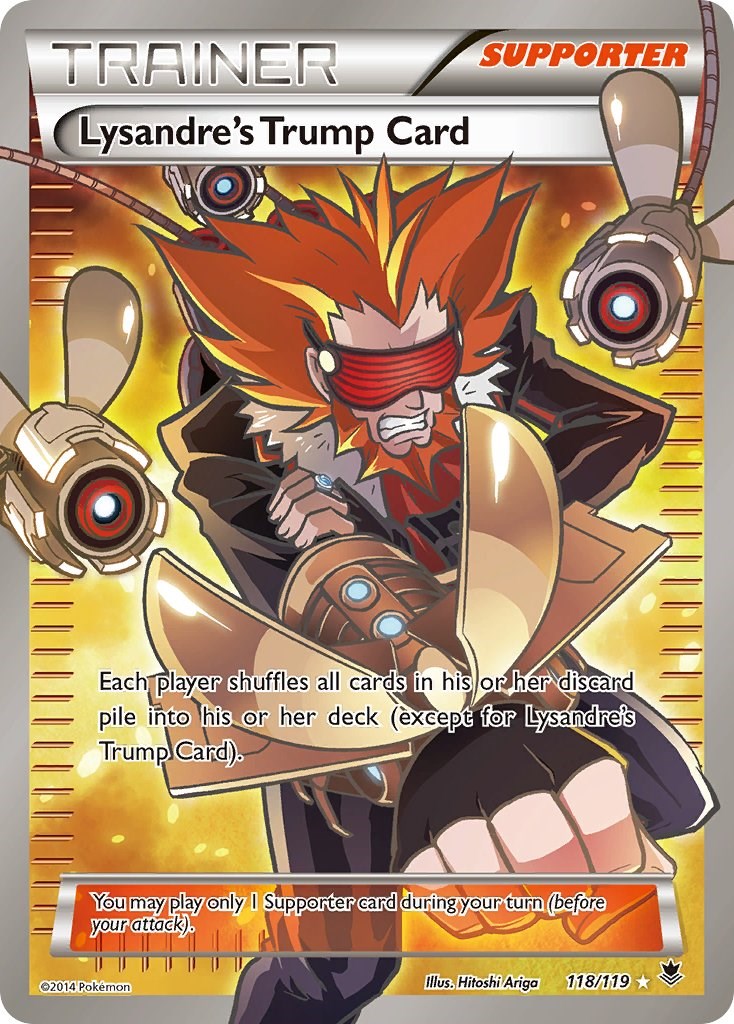Lysandre's Trump Card (118 Full Art) [PHF - 118/119]