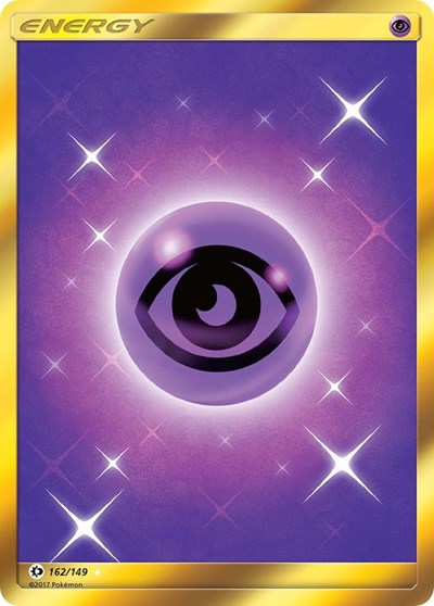 Psychic Energy (Secret) (SM Base Set) Light Play Holofoil