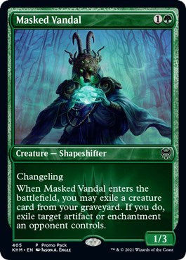 Masked Vandal (Promo Pack: Kaldheim) Light Play