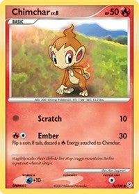 Chimchar (Diamond and Pearl) Medium Play