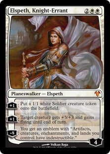 Elspeth, Knight-Errant (Modern Event Deck 2014) Light Play