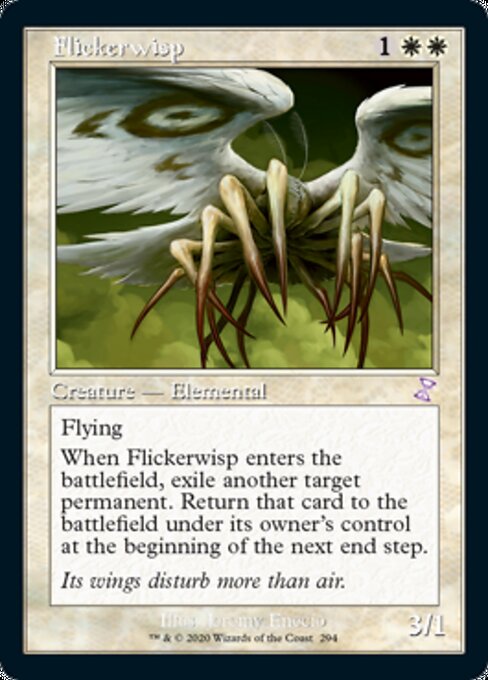 Flickerwisp (Time Spiral Remastered) Light Play Foil