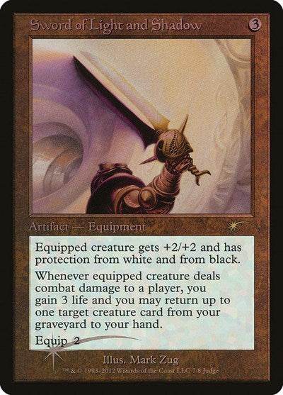 Sword of Light and Shadow (Promos: Judge) Light Play Foil