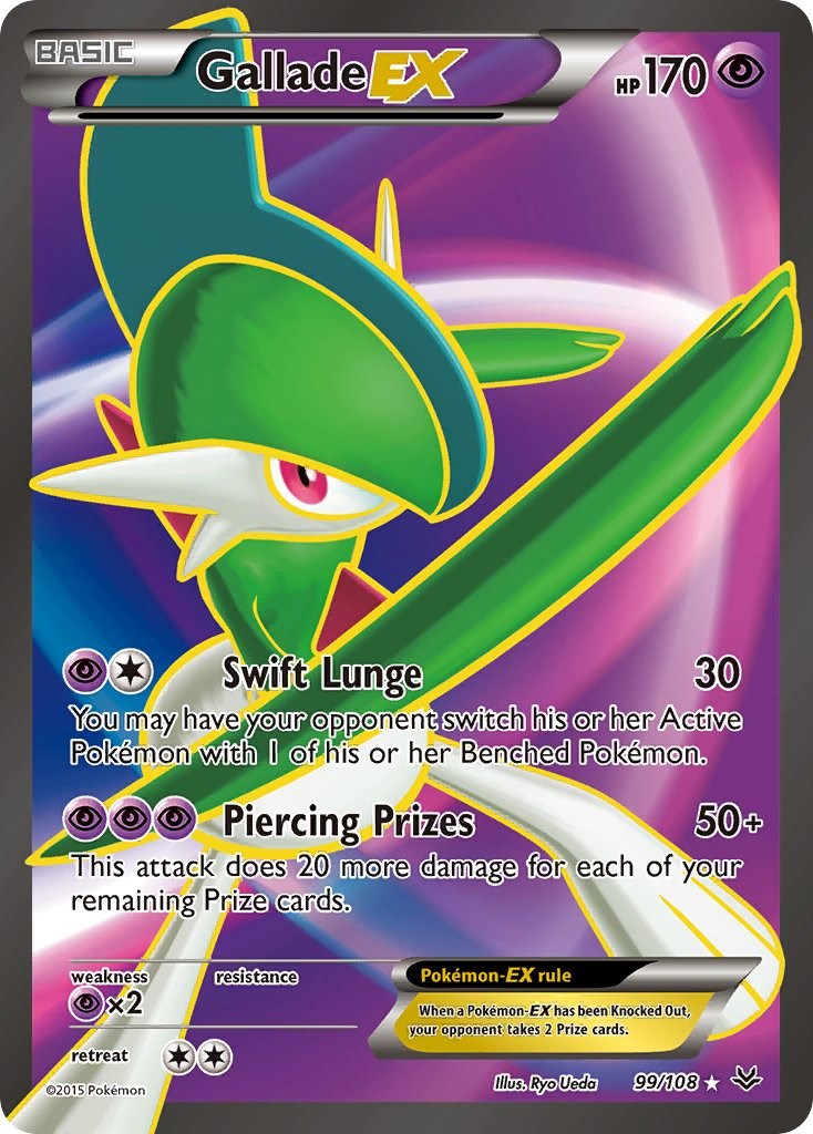 Gallade EX (99 Full Art) [ROS - 099]