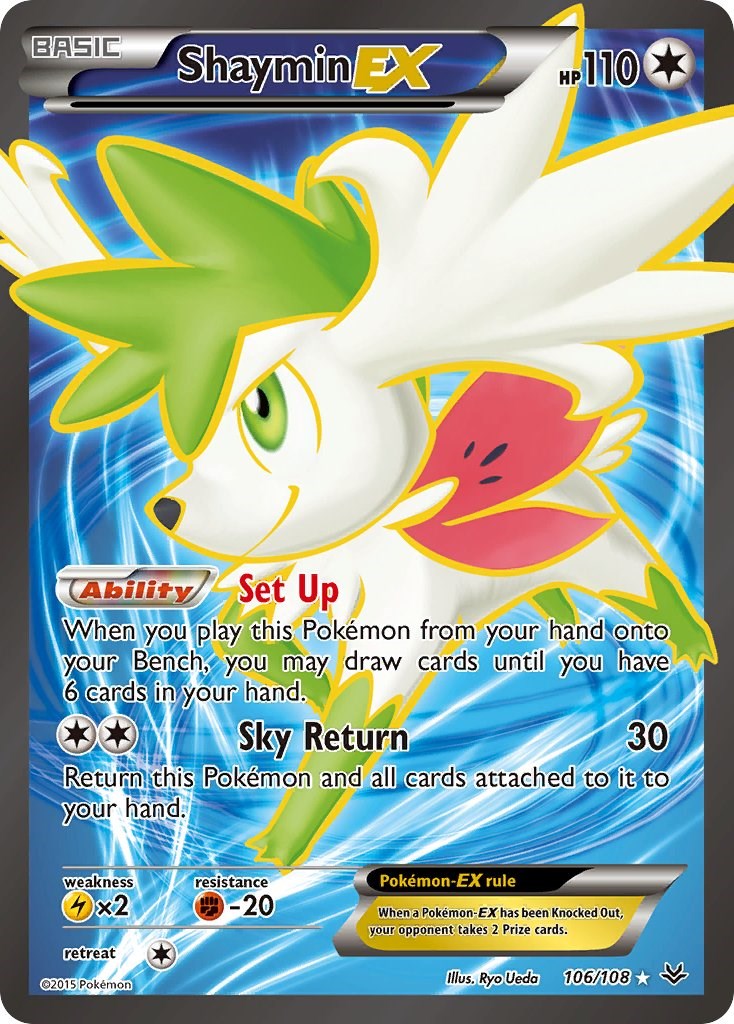 Shaymin EX (106 Full Art) [106/108]