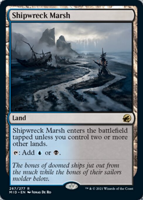 Shipwreck Marsh (Innistrad: Midnight Hunt) Light Play