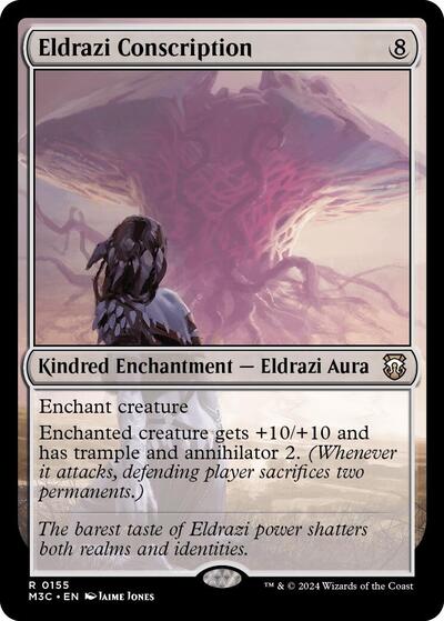 Eldrazi Conscription (Commander: Modern Horizons 3) Light Play