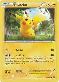 Pikachu (XY - BREAKthrough) Light Play