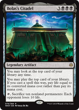 Bolas's Citadel (War of the Spark) Light Play