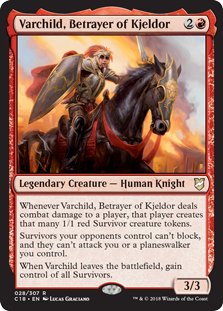 Varchild, Betrayer of Kjeldor (Commander 2018) Light Play