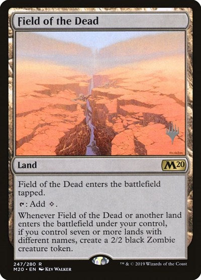 Field of the Dead (Promo Pack: Core Set 2020) Light Play Foil