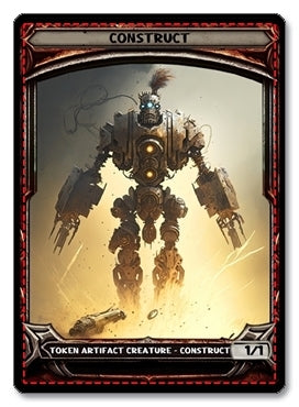 Construct Colossus Token Construct Token, 1/1 - E4 Custom Foil Token – E4 Cards & More