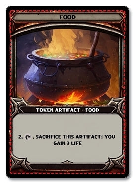 Food Token - E4 Custom Foil Token