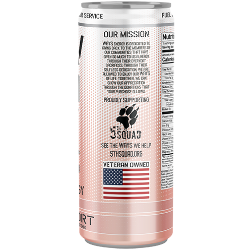 Support - Peach Energy Drink (12-pack)