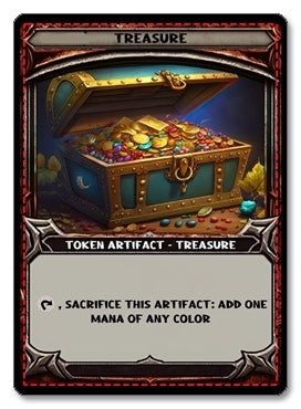 Treasure Token - E4 Custom Foil Token