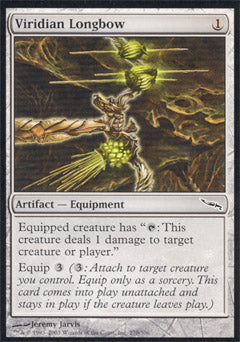 Viridian Longbow (Mirrodin) Light Play