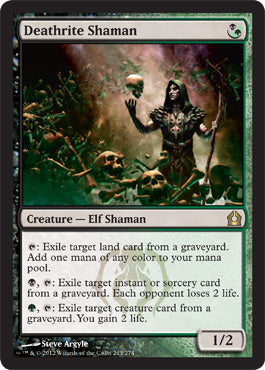 Deathrite Shaman (Return to Ravnica) Light Play Japanese