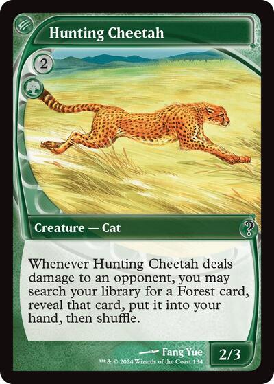 Hunting Cheetah (Future Sight) (Mystery Booster 2) Light Play