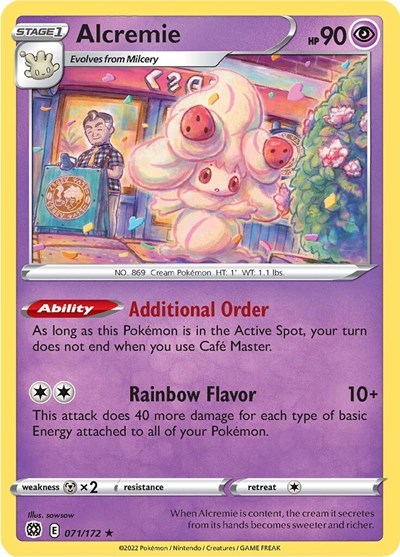 Alcremie (SWSH09: Brilliant Stars) Light Play