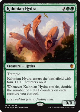 Kalonian Hydra (Commander 2016 Edition) Light Play