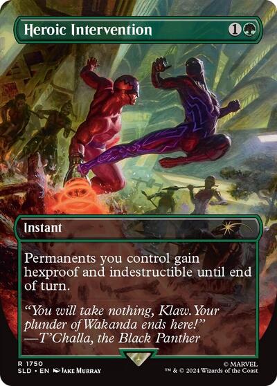 Heroic Intervention (Secret Lair) Near Mint