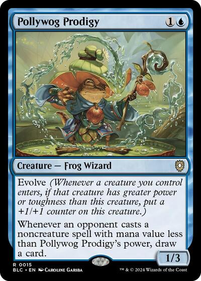 Pollywog Prodigy (Commander: Bloomburrow) Light Play