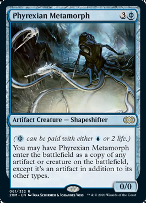 Phyrexian Metamorph (Double Masters) Light Play